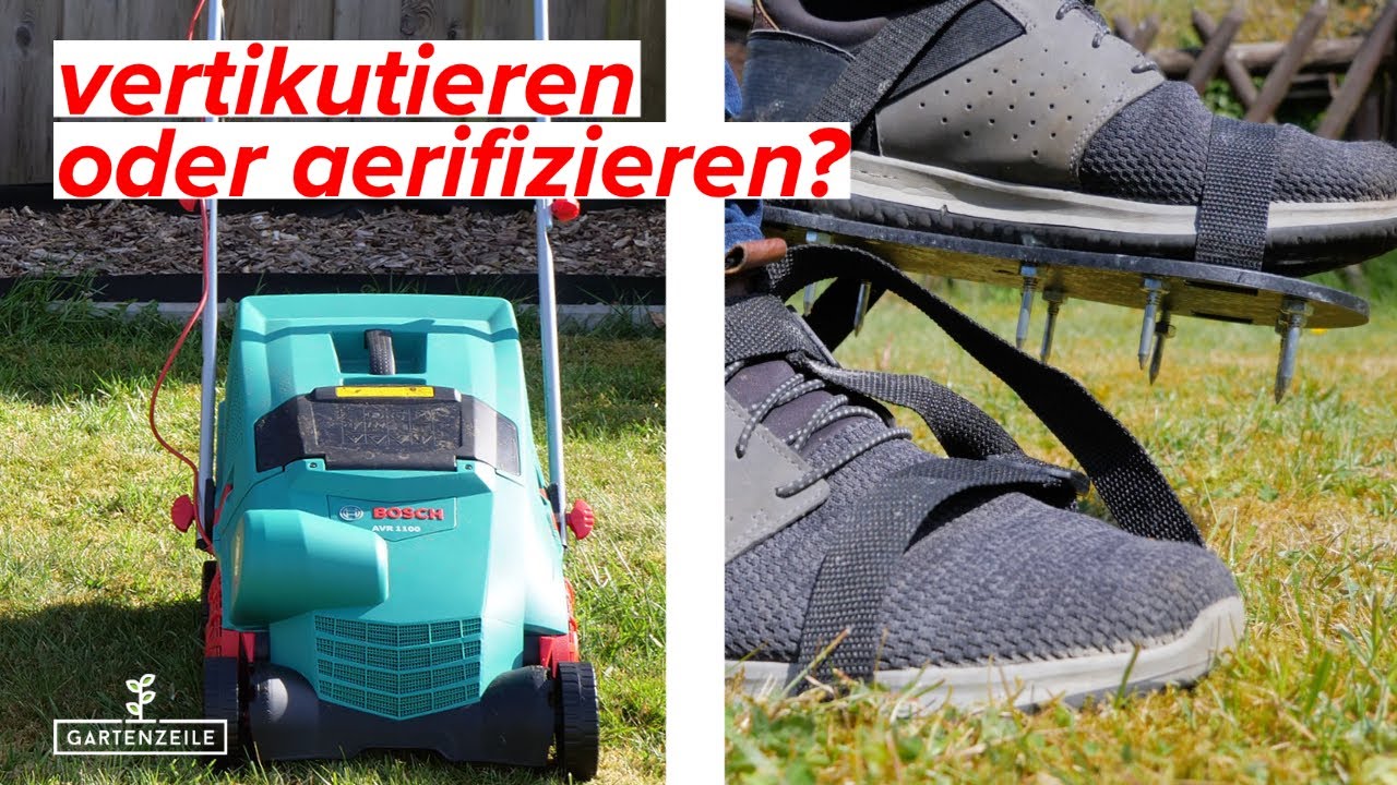 Video: Vertikutieren oder Aerifizieren (Belüften)? Das ist die BESTE Methode für den PERFEKTEN Rasen!