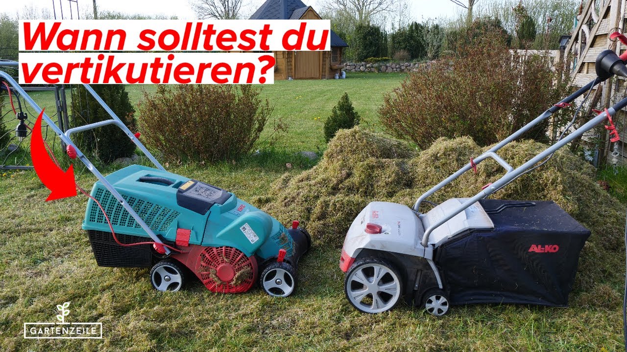 Video: Wann solltest du vertikutieren? So findest du den richtigen Zeitpunkt!